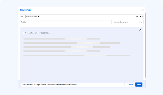 AI Email Drafting